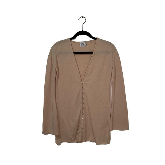 Princess Polly Macy Cardigan Beige - Picture 2 of 3